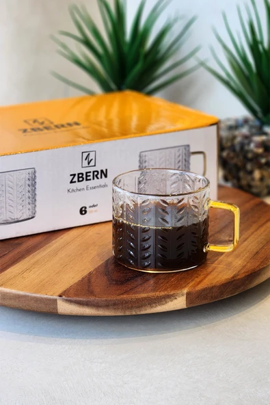 6'LI DESENLİ KUPA -150 ML - Resim 2