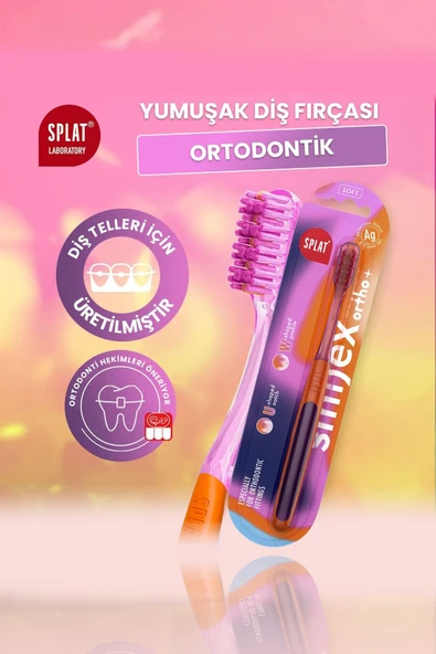 Splat Smilex Ortho+ Diş Fırçası Yumuşak ürün görseli