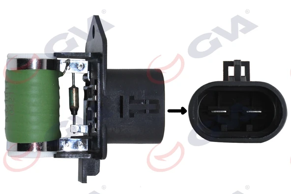 GVA 5321811 KALORİFER FAN REZİSTANSI GRANDE PUNTO-LINEA 55702180 ürün görseli 1