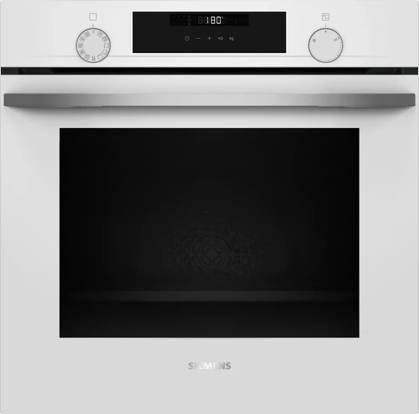 SİEMENS HU736AEV0T iQ300 Buhar Destekli Ankastre Fırın 60 x 60 cm Beyaz
