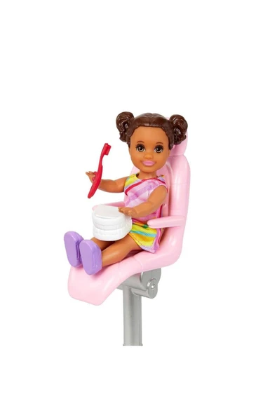 Barbie Diş Doktoru Bebek Ve Oyun Seti Hkt69 - 4