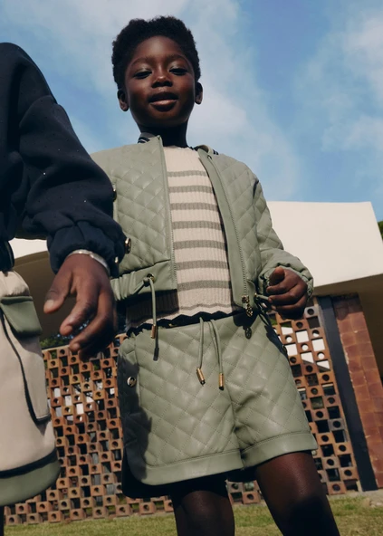 Mayoral Abel&Lula Kız Çocuk Deri Şort ürün görseli