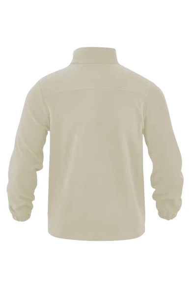 Genıus Store Erkek Polar Bato Yaka Tam Fermuarlı Cepli Polar BATO-POLAR - Resim 2