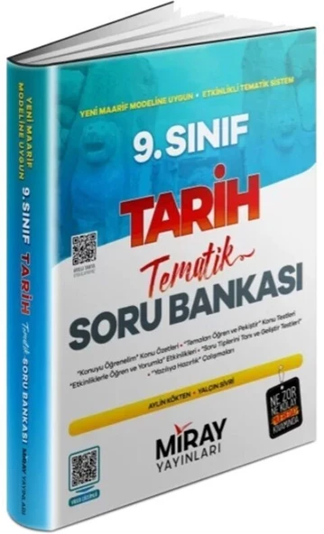 9. Sınıf Tarih Tematik Konu Özetli Soru Bankası Miray Yayınları