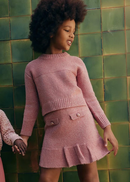 Mayoral Abel&Lula Kız Çocuk Triko Etek Takım - Resim 6