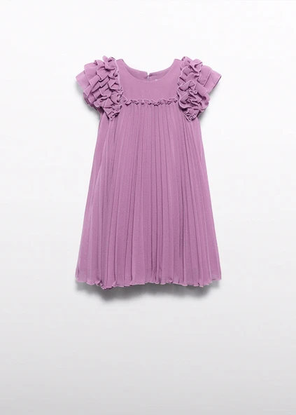 Mayoral Abel&Lula Kız Çocuk Pileli Elbise