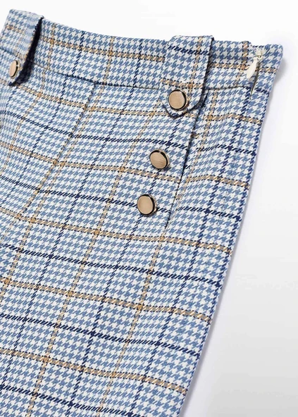 Mayoral Abel&Lula Kız Çocuk Ekose Pantolon - Resim 4