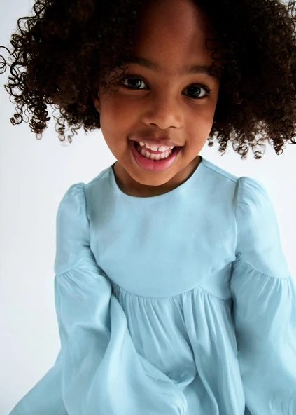 Mayoral Abel&Lula Kız Çocuk Şık Elbise - Resim 3