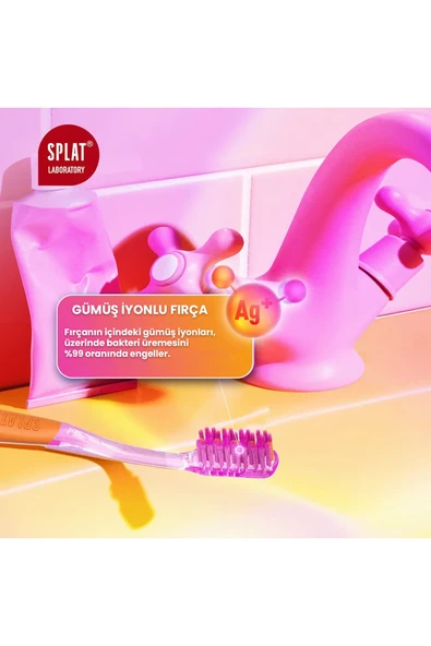 Splat Smilex Ortho+ Diş Fırçası Yumuşak - Resim 5