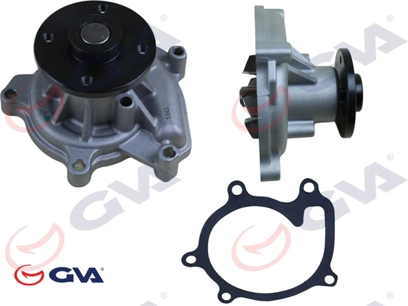 GVA 5271425 DEVİRDAİM SU POMPASI TOYOTA YARIS 1.0L 1SZ-FE SCP10 03-05 / 1.3L 2SZ-FE SCP12 SCP90 03-09 4 DELİK FLANŞ 1610029125-1610009141 ürün görseli 1
