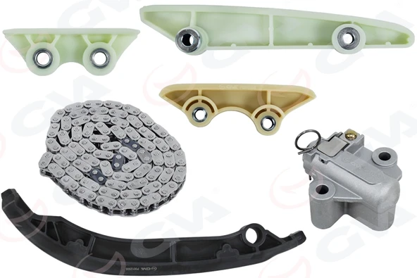 GVA 59C3201 EKSANTRİK ZİNCİR SETİ TRANSIT V348 V363 RANGER 11-> 2.2 155PS 5 PARÇA KTBK3Q6M000A1A-BK3Q6M000A1A-T199207 ürün görseli 1