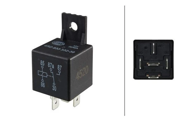 HELLA 4RD933332391 ROLE 12V 20/30A 5 GİRİSLİ UNİVERSAL CV 166075-80079520---------- 0301554-0-0906185 - 1