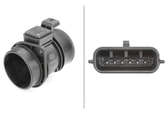 HELLA 8ET009142131 HAVA KÜTLE ÖLÇER DEBİMETRE MEGANE II 02>08 KANGOO II 08> SC NIC II 05>08 MASTER II 06> QASHQAI 10>13 VİVARO A 06> JIMNY 05> 1.5dCi 2.0dCi 2.5dCi 8200280060-1658000Q0A-93856812 ürün görseli 1