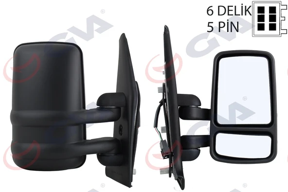 GVA 1019224 DIŞ DİKİZ AYNASI SAĞ MASTER-MOVANO 95> ELEKTRİKLİ ISITMALI KONVEKS 7700353143 ürün görseli 1