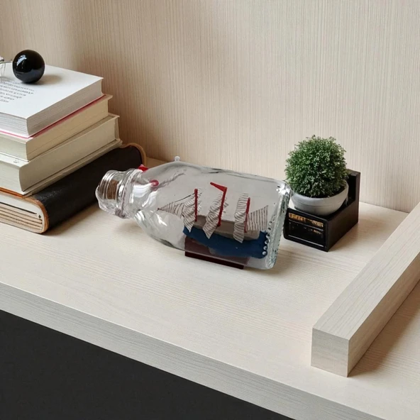 Şişe İçi Gemi Biblo Küçük - Resim 2