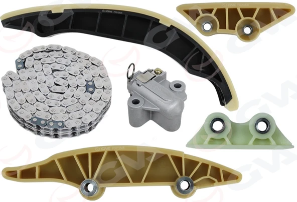 GVA 59C3203 EKSANTRİK ZİNCİR SETİ TRANSIT V347 3.2TDCI 200PS 07>14 RANGER 3.2 200PS 11>17 KT7C1Q6M000A1A-7C1Q6M000A1A ürün görseli 1