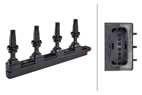 HELLA 5DA358057861 ATEŞLEME BOBİNİ PSA CITROEN ELYSEE PEUGEOT P301 1.6 VTİ 115 13> 9674680380-9800251580 ürün görseli 1