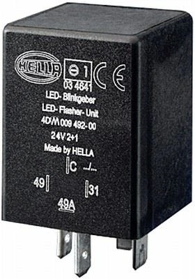 HELLA 4DM009492001 FLASOR UNİTESİ LED UNİVERSAL CV 6131526 00172040-6131526-00172040 - 1