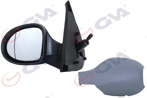 GVA 1014175 DIŞ DİKİZ AYNASI SOL SYMBOL THALIA 08> MEKANİK ASTARLI ASFERİK VM-6124PAL 7701070379 ürün görseli 1