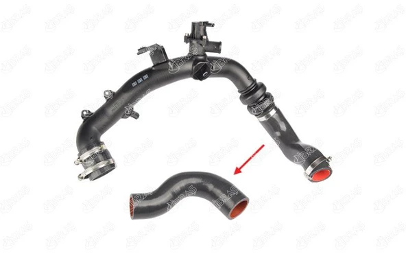 IBRAS 20060 TURBO HORTUMU PLASTİK BORU HARİÇ OK İLE GÖSTERİLEN BÜYÜK HORTUM FORD GALAXY III CK 1.5 EcoBoost 15-18 ES736C646GH-2430914-ES736C646GG ürün görseli