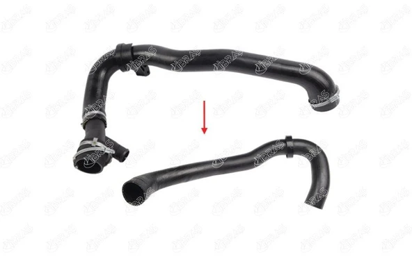 IBRAS 20045 TURBO HORTUMU BÜYÜK HORTUM FORD MONDEO IV 9G916K863CB-1715459-9G916K863DA ürün görseli