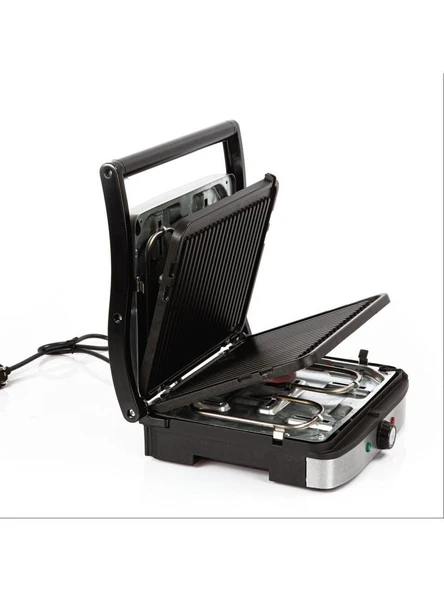 Tost ve Izgara Makinesi 2000 W Teflon Plakalı C on ti - Resim 5