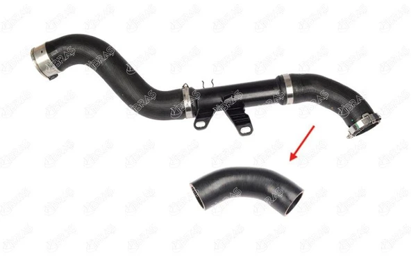 IBRAS 33319 TURBOSARJ HORTUMU SOL KUCUK MERCEDES VITO W447 14> A4475280582 ürün görseli