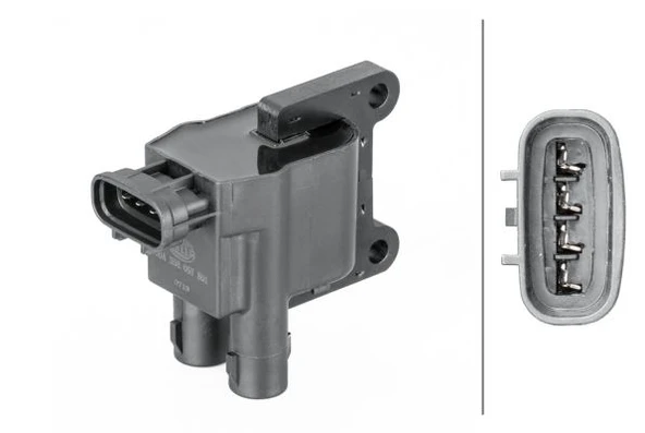 HELLA 5DA358057801 ATEŞLEME BOBİNİ TOYOTA AVENSIS-COROLLA 4-KUTUPLU 9008019008 ürün görseli 1