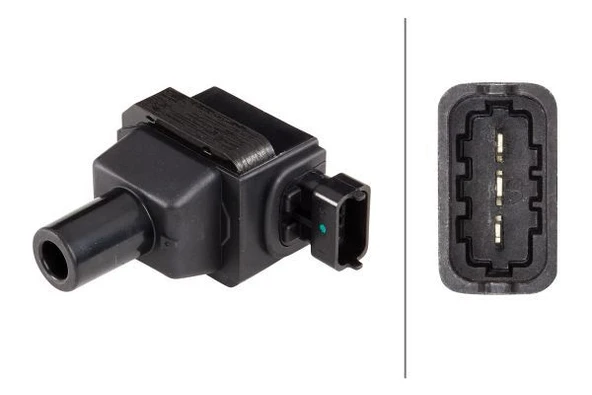 HELLA 5DA358057181 ATESLEME BOBINI MERCEDES S-CLASS M119 M120 W140 C140 A0001587203 ürün görseli 1