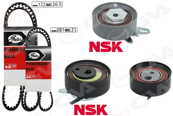 GVA 59T7570G TRİGER SETİ 122x26.5 -081x21 T4 2.5TDI - LT35 2.5TDI ACV-ANJ-AVR K015323XS 074198119-074198119H-074198119Q ürün görseli 1