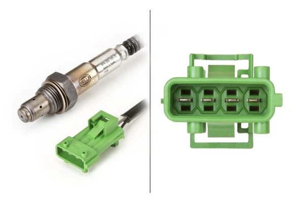 HELLA 6PA009165701 OKSİJEN SENSÖRÜ ÜST-ÖN PARTNER-BERLINGO-P206-P208-P301-P306-P307-P308-P406-O407-P607-C-ELYSEE- C3- C4-C5-XSARA 1.4 TU3 1.6 TU5 2.0 EW10 2.2 EURO5 1628.HQ-1628.CW-1628.HR-96229974 ürün görseli 1