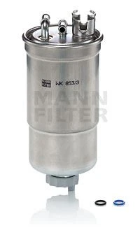 MANN WK853.3X YAKIT FİLTRESİ PUNTO-LEON-TOLEDO II-OCTAVIA-BORA-GOLF IV-PASSAT-LT 28-35-LT 28-46 1.9 TDI 1J0127401A-1J0127401B-1J0127399A ürün görseli 1