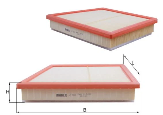 MAHLE LX4060 HAVA FILTRESI BMW B37 B38 B42 B46 B47 B48 F40 F44 F45 F46 F48 F39 . MINI F54 F55 F56 F57 F60 13718513944 ürün görseli 1