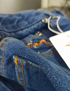 Erkek Çocuk Pantolon - Mavi / %100 PAMUK - Resim 3