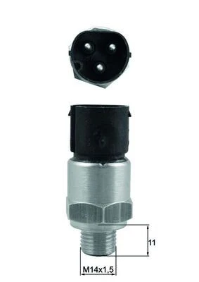 MAHLE TSW74 HARARET MUSURU BMW E36 95>98 61318361787 ürün görseli 1