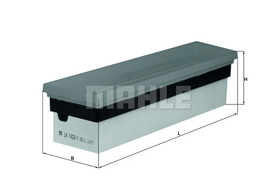 MAHLE LX1823.1 HAVA FILTRESI SOL BMW S63 E70 E71 13717589642 ürün görseli 1