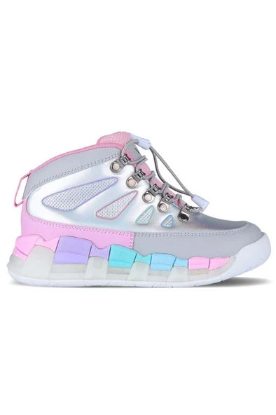 Vicco Unisex Ellen Patik Işıklı Phylon Bot - Gri - 3