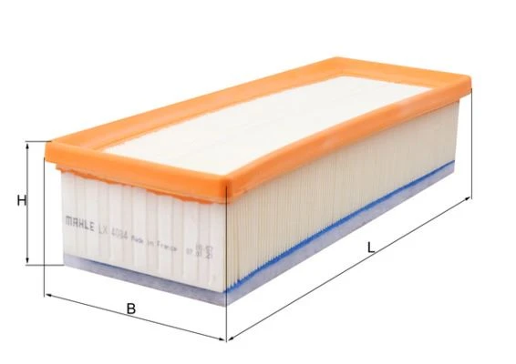 MAHLE LX4084 HAVA FILTRESI BMW B47 F10 F11 F15 F25 F26 13718570043 ürün görseli 1