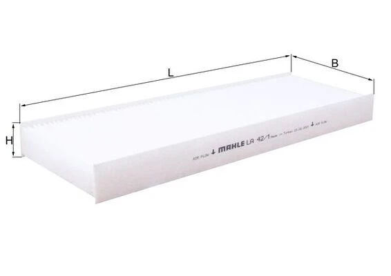 MAHLE LA421 POLEN FİLTRESİ OPEL ANTARA-CHEVROLET CAPTIVA 06> 96440878-96629614-4803918-4803883 ürün görseli 1