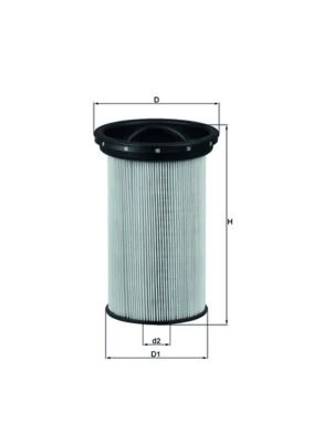 MAHLE KX69 YAKIT FILTRESI BMW E46 M47 M57 13322245881 ürün görseli 1