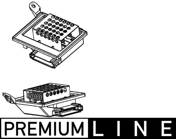 MAHLE ABR86000P KLIMA FAN REGULATORU MERCEDES VITO W639 03> A0018358706 ürün görseli 1