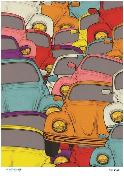 Diamond Pirinç Dekopaj Kağıdı - 2148 ürün görseli