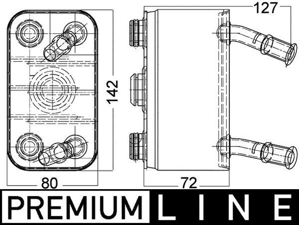 MAHLE CLC113000P SANZIMAN YAG SOTUGUCU M62 B44 RANGE ROVER 3 VOGUE L322 02>05 PREMIUM LINE PFD000020 ürün görseli 1
