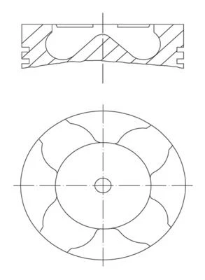 MAHLE 0101601 MOTOR PİSTON SEGMAN 0.40 STILO-BRAVA-CROMA-DOBLO-ASTRA-ALFA 147-156-166 1.9 82.40 010PI00016101 71734213-93178525 ürün görseli 1