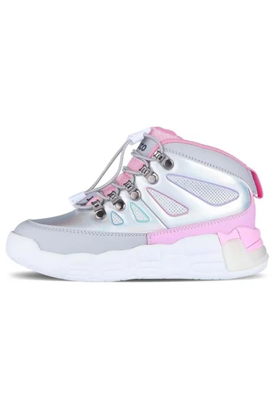 Vicco Unisex Ellen Patik Işıklı Phylon Bot - Gri - 2