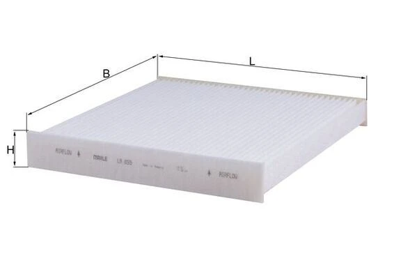 MAHLE LA859 POLEN FİLTRESİ FORD TRANSİT-TRANSİT TOURNEO 2.2 TDCİ 06 > 8C1616N619A1A-1745604-1748480 ürün görseli 1