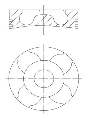 MAHLE 0400615 PİSTON SEGMAN FOCUS/C-MAX/PARTNER 2/BERLİNGO/C4/C5/308 1.6 TDCİ/ HDİ 90-110 PS DV6 EURO 4 0.60 -0 .20 KISA ÇAP: 75MM 7M5Q6110AA-0628.R4-0628V0-8771783 ürün görseli 1