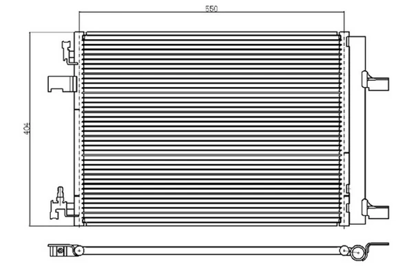 ORIS COP136016 KLİMA KONDENSERİ RADYATÖRÜ ASTRA J-ZAFIRA C-CRUZE 1.3-1.4-1.6-1.7-1.8 39140127-13377762-39074866-1850219 ürün görseli