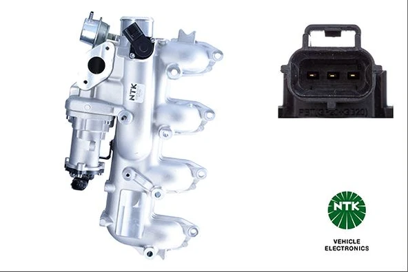 NGK 93160 EGR VALFI MANIFOLDLU KOMPLE CONNECT 1.8TDCI 02>13 S MAX GALAXY 1.8TDCI 06>90 75PS 4M5Q9424BE-1352475 ürün görseli 1