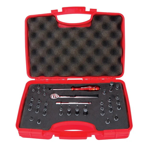 İzeltaş 1/4 Bits Uç Lokma Takımı (42 Parça) ürün görseli
